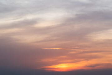 Beautiful sky with cloud landscape	