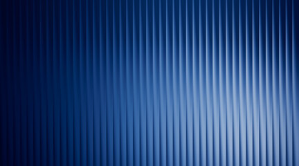 Abstract background with vertical lines and gradient in shades of blue color