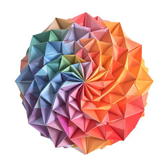 Abstract geometric shape design with transparent background for graphic elements