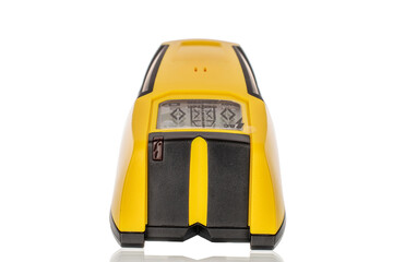 Fototapeta premium Electrical wiring detector isolated on white background, close-up.