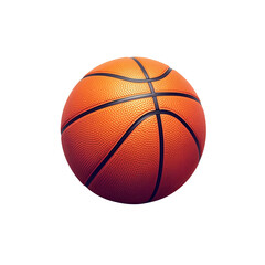 Fototapeta premium An orange basketball