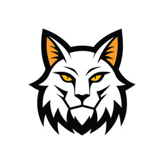 vector illustration of a wolf