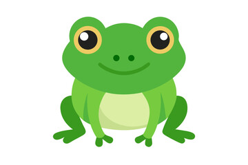 Fototapeta premium funny cartoon frog