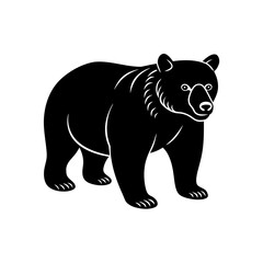 vector illustration of a bear