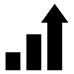 business graph arrow