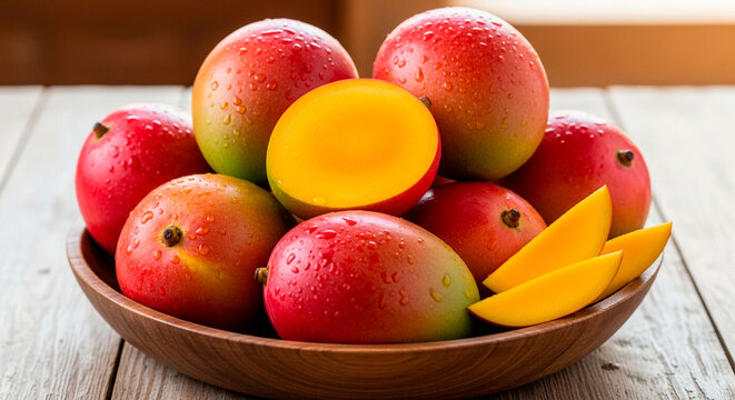  A Bowl Full of Juicy Tommy Atkins Mangoes