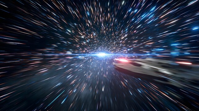 Hyperdrive space travel wallpaper background abstract speed of light warp drive hyperspace cosmic wallpaper