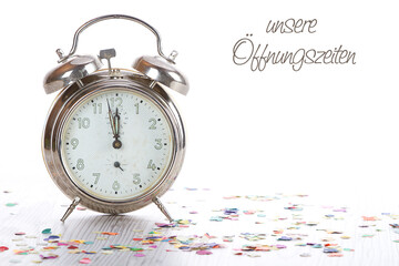 unsere &Ouml;ffnungszeiten