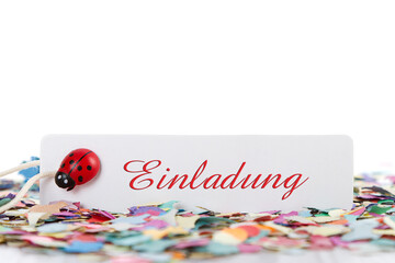 Einladung