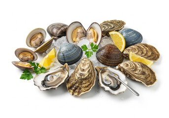 Ultimate Raw Seafood Platter: Salmon, Snapper, Lobster, Oysters, Mussels, Shrimp, and Scallops

