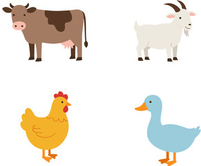 farm animals collection