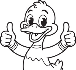 Thanksgiving Turkey Cartoon Funny Christmas Bird Mascot Giving Thumbs Up