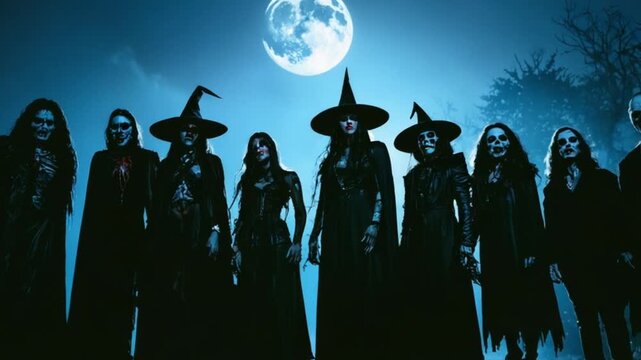 Halloween Low angle makes them imposing.
