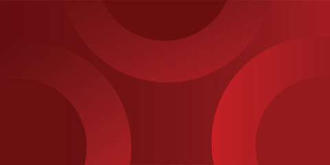 Abstract red background with glowing curve lines. Modern shiny red gradient geometric circle lines pattern. Futuristic concept. Suit for banner, brochure, poster, presentation, cover, website