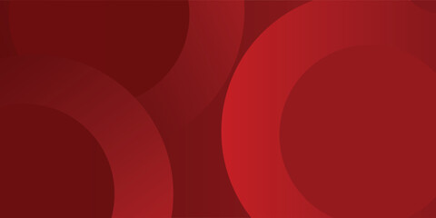 Abstract red background with glowing curve lines. Modern shiny red gradient geometric circle lines pattern. Futuristic concept. Suit for banner, brochure, poster, presentation, cover, website