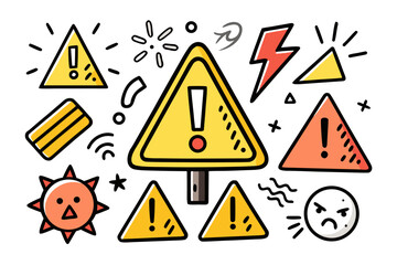 warning triangle sign