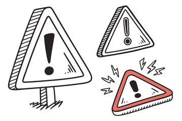 warning triangle sign