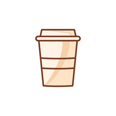 coffee cup, tea cup, drink cup logo vector