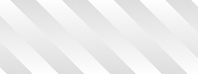 Obraz premium Minimal abstract diagonal line pattern background, elegant geometric stripe texture, modern linear gradient design, clean monochrome wallpaper for digital, business, or technology presentation use