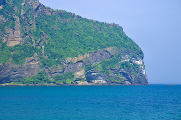 Tuff Layers at Seongsan Cliff