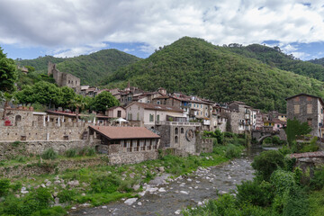 Isolabona ancient village, Liguria, Italy