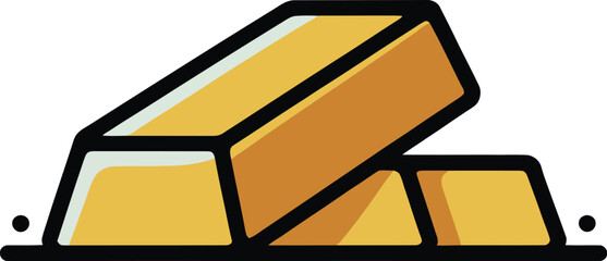 Golden bullion bars stacked representing wealth and financial investment opportunities