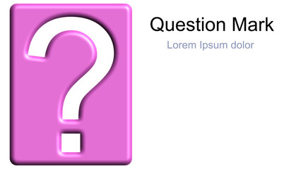 question mark symbol