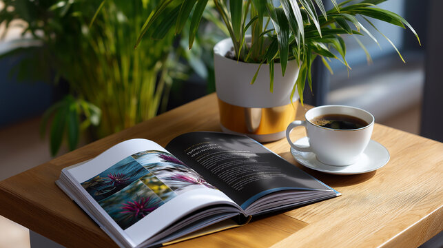 Professional typography and layout services incorporating natural aesthetics and readable design enable graphic designers to create harmonious compositions that balance botanical i