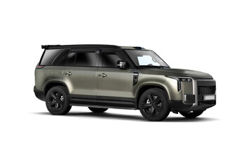 An Suv ehicle photographed from the front-right side on a transparent background