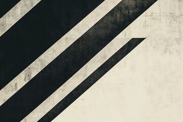 Fototapeta premium minimalist geometric design with sharp black lines