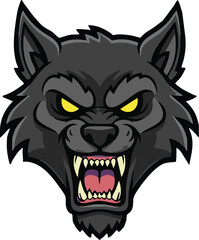wolf head mascot