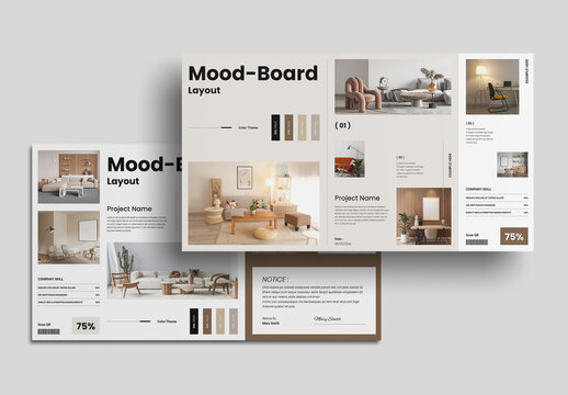 Creative Mood Board Layout