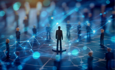 effective human resource HR management. recruitment of valuable talent to lead the current workforce and shape future policies. HR strategy people management concept