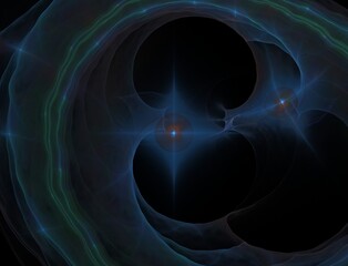 Imaginatory fractal abstract background Image