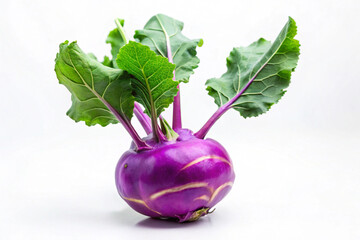 red radish isolated on white
