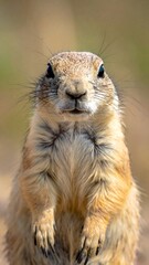 Close-up of a prairie dog