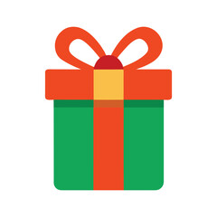 Vector--of-Christmas-gift-box-with-ribbon-and-bow