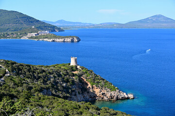 Torre del Bol (Torre del Bolo), Capo Caccia area, Sardinia, Italy