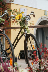 Old traditional waffenradl in upperaustria