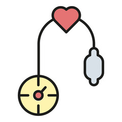 blood pressure vector icon