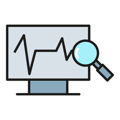 monitor vector icon