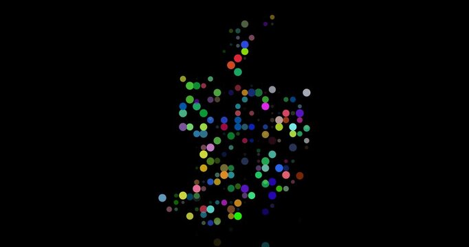 Minimal Circle Motion Defining Ireland Map Contours