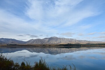 Mountain Reflections in Tranquil Waters