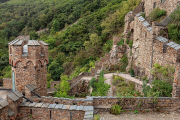  Sooneck Castle,Trechtingshausen,  Upper Middle Rhine Valley, Rhineland-Palatinate, Germany, Europe