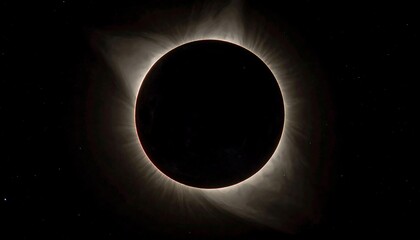 Ethereal Eclipse - A Celestial Dance of Light and Shadow.