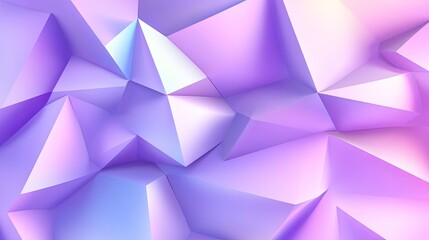 Obraz premium Abstract Purple and Pink Geometric Shapes Background