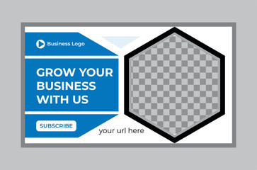 Grow Your Business With Us YouTube Thumbnail for Growth