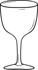 Elegant Wine Glass