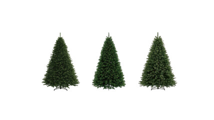 Fototapeta premium Christmas Tree on transparent background png