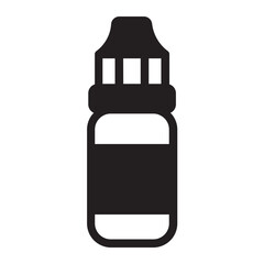 vape liquid glyph icon